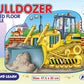 Frank Bulldozer Shaped Floor Puzzle - 15 Pieces