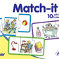 Frank Match-It - Early Learner 10 Self-correcting 3-Piece Puzzles