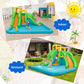 Kids Inflatable Water Park Bounce House with 480W Blower Free
