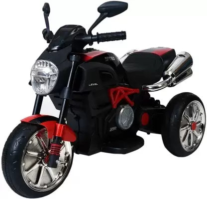 6688 3 Wheel Battery Operated Ride On Bike for Kids, 1 to 2.5 Years Bike Battery Operated Ride On  (Black)