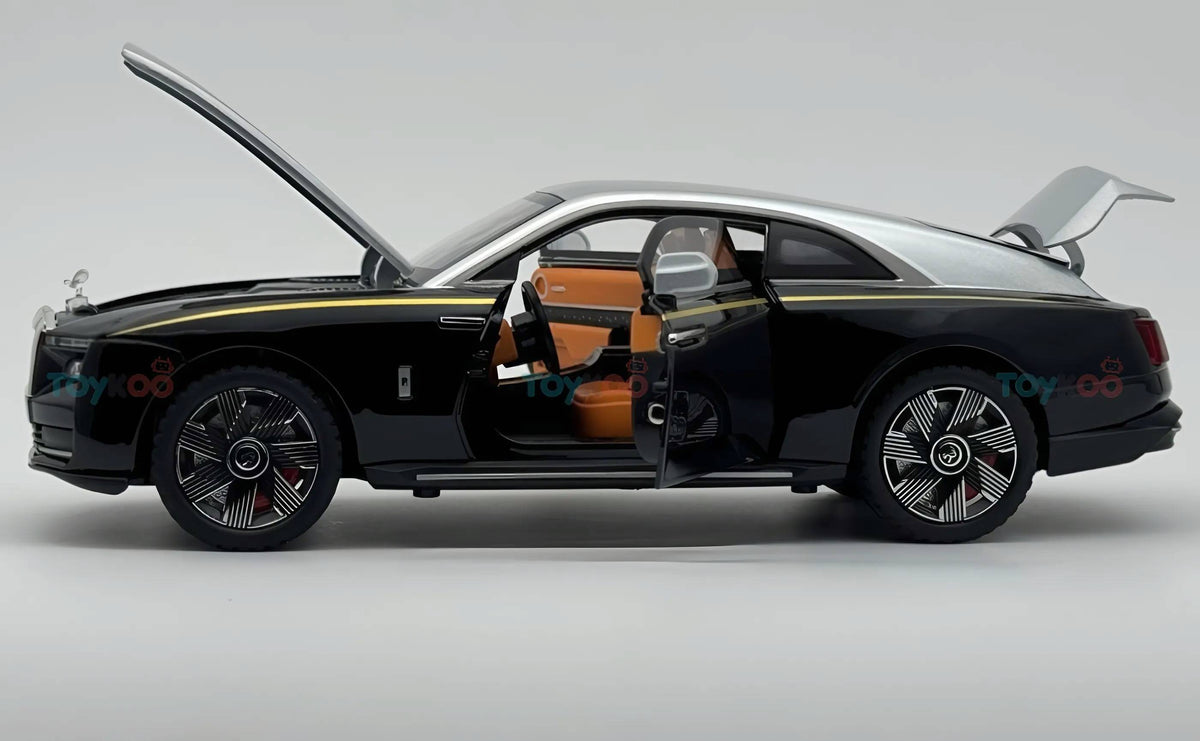 Rolls Royce Spectre 1:18 diecast scale model car collectible - Big Size