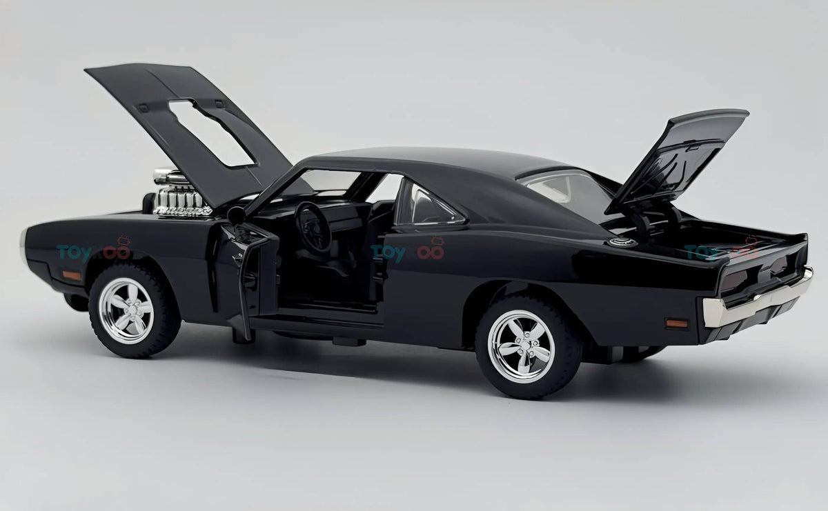 1970 Dodge Charger Fast & Furious 1:18 diecast Scale Model Car - Big Size